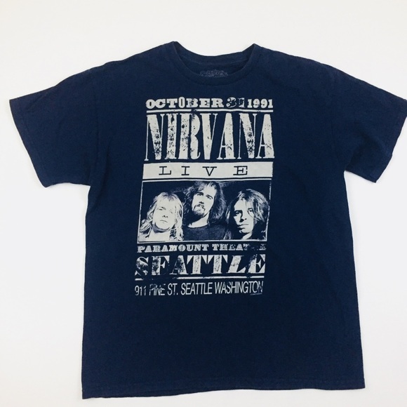 Six Fifty One Other - NIRVANA LIVE PARAMOUNT SEATTLE 1991 Sz L
